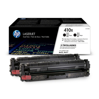 HP CF410XD (410X) DualPack Black ORIGINAL toner